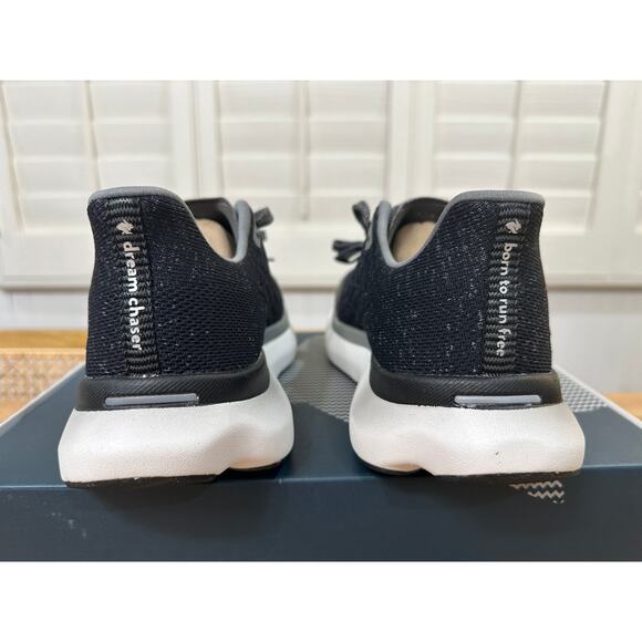 Rabbit Dream Chaser Running Shoes Women Rabbit Women\'s Dream Chaser Running Shoe Black Knit Size 9 NIB Neutral Cushioned
